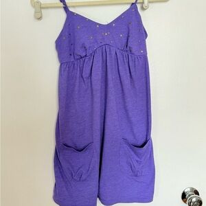 Purple Beach Coverup